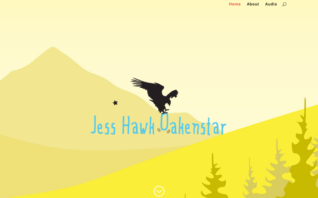 cover page for Jess Hawk Oakenstar